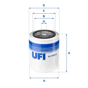 23.185.01 Hydraulický filtr, automatická převodovka UFI