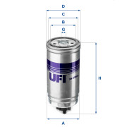 24.399.00 Palivový filtr UFI