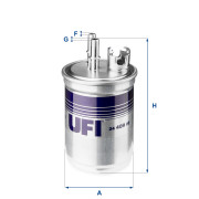 24.409.00 UFI palivový filter 24.409.00 UFI