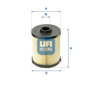 26.006.00 Palivový filtr UFI