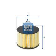 26.022.00 UFI palivový filter 26.022.00 UFI