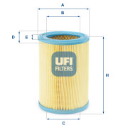 27.252.00 Vzduchový filtr UFI