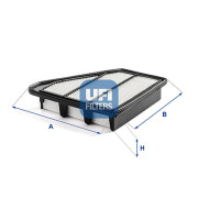 30.C39.00 Vzduchový filtr UFI