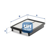 30.C44.00 Vzduchový filtr UFI