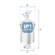 31.840.00 Palivový filtr UFI