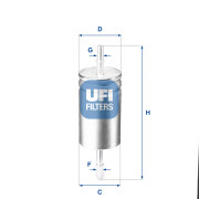 31.842.00 Palivový filtr UFI