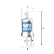 31.855.00 Palivový filtr UFI