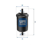 31.948.00 Palivový filtr UFI