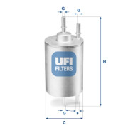 31.958.00 Palivový filtr UFI