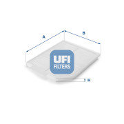 53.018.00 Filtr, vzduch v interiéru UFI