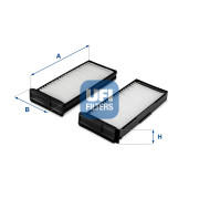 53.338.00 Filtr, vzduch v interiéru UFI