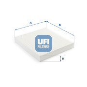 53.383.00 Filtr, vzduch v interiéru UFI