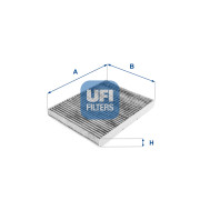 54.109.00 Filtr, vzduch v interiéru UFI