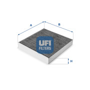 54.167.00 Filtr, vzduch v interiéru UFI