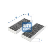 54.254.00 Filtr, vzduch v interiéru UFI