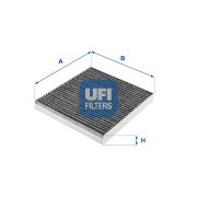 54.275.00 Filtr, vzduch v interiéru UFI