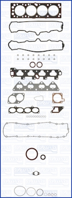 50149400 Kompletní sada těsnění, motor FIBERMAX AJUSA