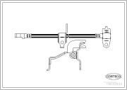 19032833 Brzdová hadice CORTECO
