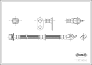 19034292 Brzdová hadice CORTECO