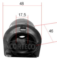 49371888 Držák, Příčný stabilizátor CORTECO