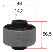 80001540 Uložení, řídicí mechanismus CORTECO