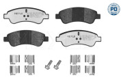025 235 9919/PD Sada brzdových destiček, kotoučová brzda MEYLE-PD: Advanced performance and design. MEYLE