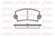 0021.40 Sada brzdových destiček, kotoučová brzda REMSA