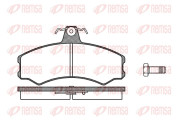 0143.10 Sada brzdových destiček, kotoučová brzda REMSA