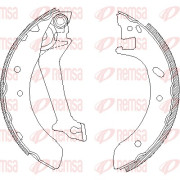 4512.00 Brzdové pakny REMSA