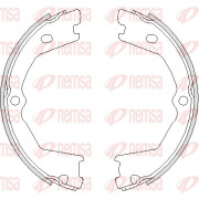 4733.00 Sada brzdových čelistí, parkovací brzda REMSA