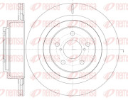 61001.10 Brzdový kotouč REMSA