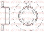 61036.10 Brzdový kotouč REMSA