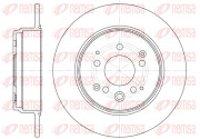 61157.00 Brzdový kotouč REMSA