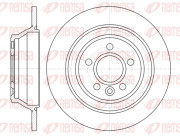 61265.00 Brzdový kotouč REMSA