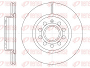 6647.10 REMSA Přední kotouče Škoda Octavia II, VW Golf V, VI průměr 280 REMSA