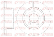 6886.10 Brzdový kotouč REMSA