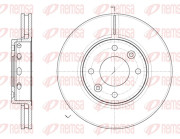 6891.10 Brzdový kotouč REMSA