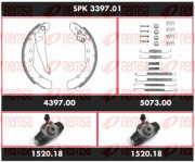 SPK 3397.01 Souprava brzd, bubnová brzda Super Precision Kit REMSA