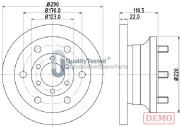 DI0256JM Brzdový kotouč GOLD JAPANPARTS