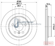 DP0106JM Brzdový kotouč GOLD JAPANPARTS