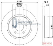 DP0302JM Brzdový kotouč GOLD JAPANPARTS