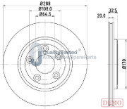 DP0315JM Brzdový kotouč GOLD JAPANPARTS