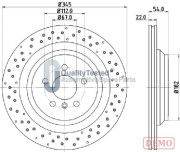 DP0520JM Brzdový kotouč GOLD JAPANPARTS