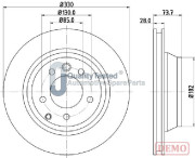 DP0918JM Brzdový kotouč GOLD JAPANPARTS