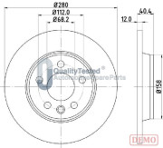 DP0926JM JAPANPARTS brzdový kotúč DP0926JM JAPANPARTS