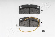 PA-021AF Sada brzdových destiček, kotoučová brzda JAPANPARTS