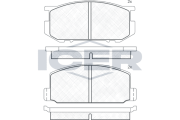 180295 Brzdové destičky ICER