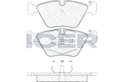 180773 Brzdové destičky ICER