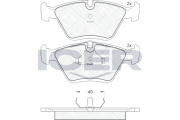 181083 Brzdové destičky ICER