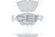181259 Brzdové destičky ICER